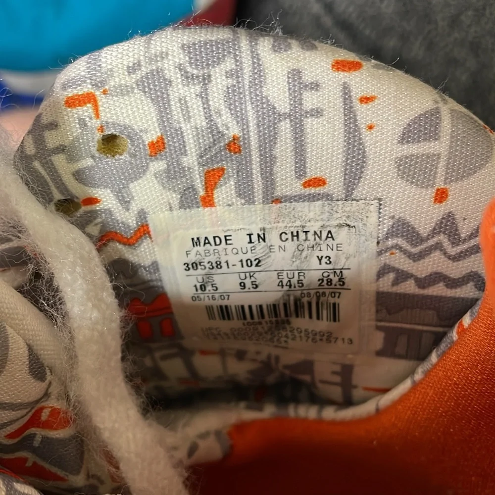 Jordan Retro 8 Orange Blaze - Picture 7 of 7